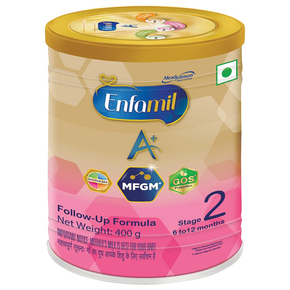 Enfamil A+ Stage 2 Follow Up Formula - 400 g (6 Months Onward)