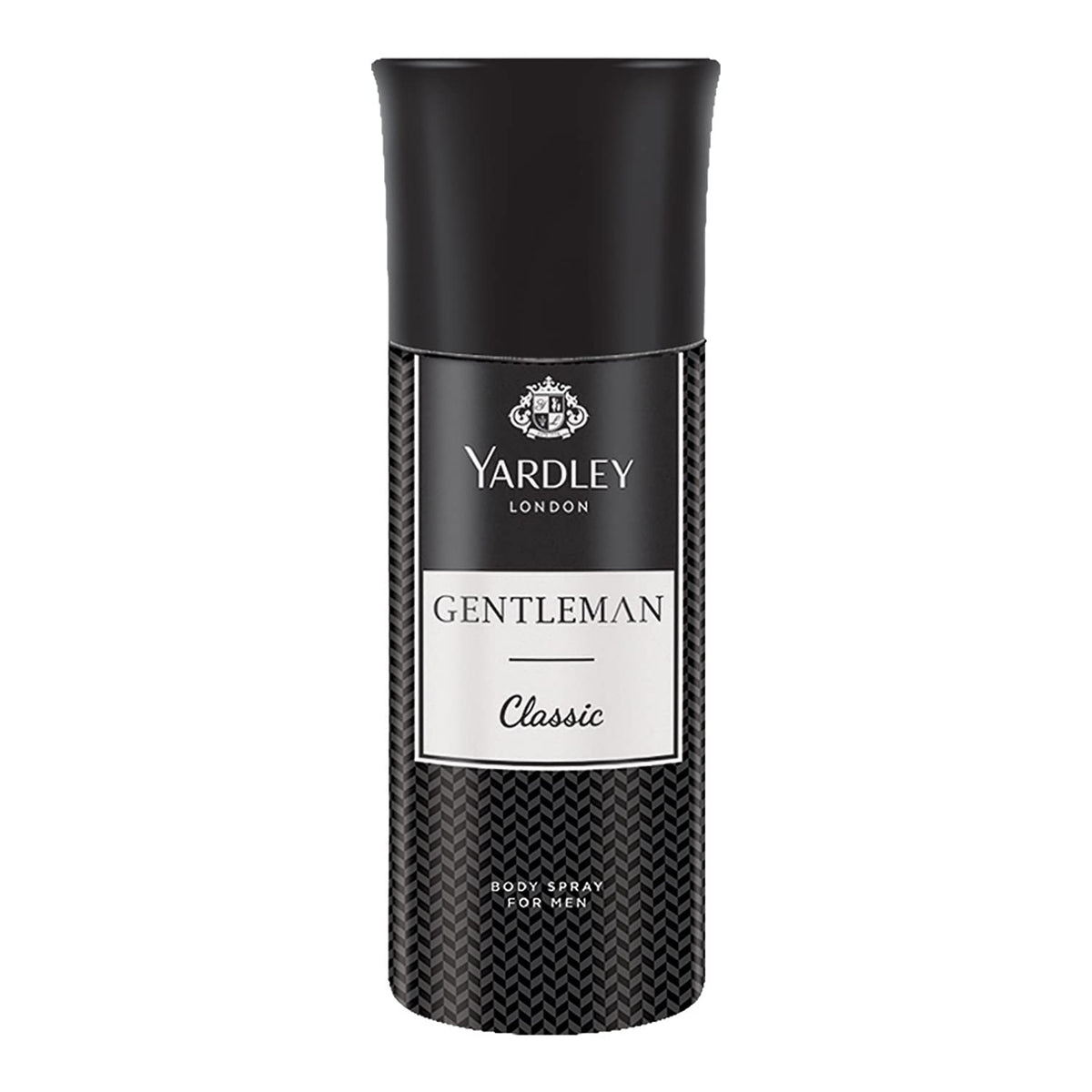 4x Yardley London Gentleman Classic Body Spray for Men| Fresh Woody Fougère Notes | Masculine Fragrance | Body Deodorant for Men | 150ml each - Pack of 4