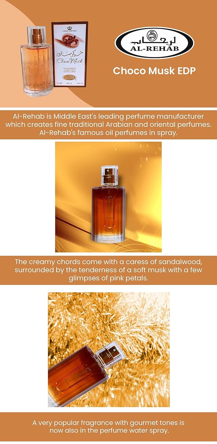 AL REHAB CHOCO MUSK PERFUME 50 ML