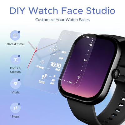 boAt Wave Sigma Smartwatch with 2.01" HD Display,Bluetooth Calling, Coins, DIY Watch Face Studio, 700+ Active Modes, HR&SpO2 Monitoring, Energy and Sleep Scores,IP67(Active Black)