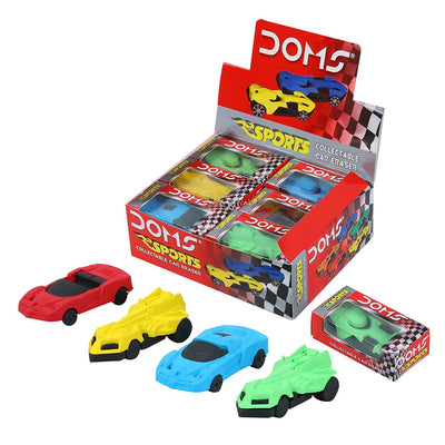 Doms Sports Car Shaped Eraser