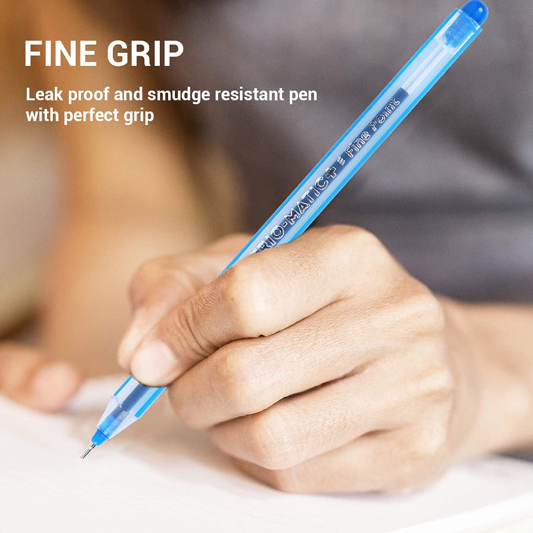 Doms Trio-Matic + Ball Point Pens - Blue
