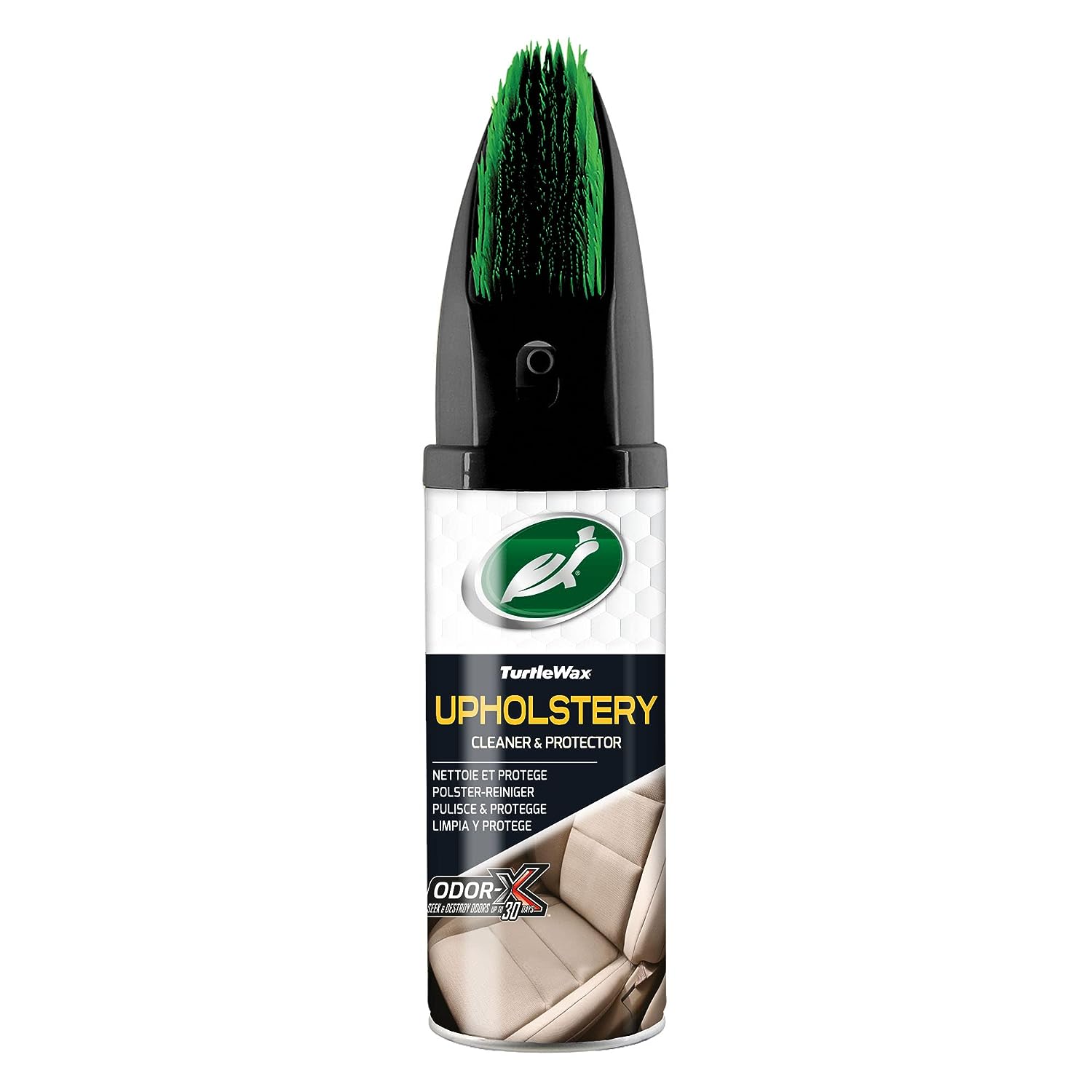 2x Turtle Wax Power Out Car Interior Upholstery Cleaner Stain & Odour Remover - Pack of 2 - 400ml each