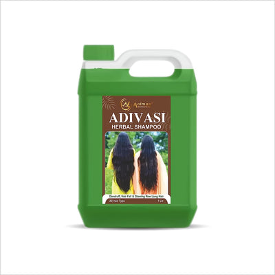 Adivasi Herbal Natural Shampoo - 1L (1000ml)