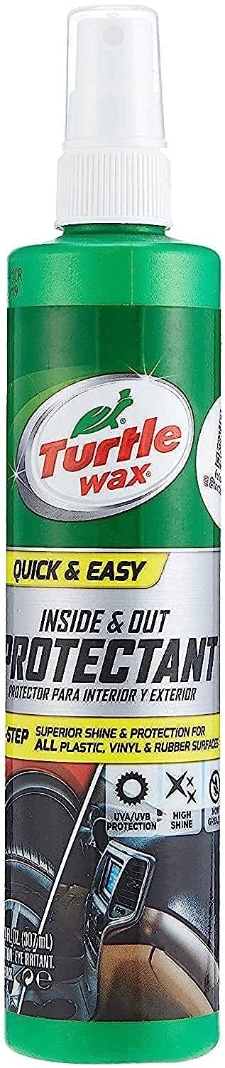 2x Turtle Wax T-96R Quick & Easy Inside & Out Protectant - 10.4 oz/307ml each - Pack of 2