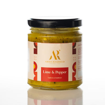 Abida Rasheed's Special Home Made Lime and Pepper Pickle (200g)