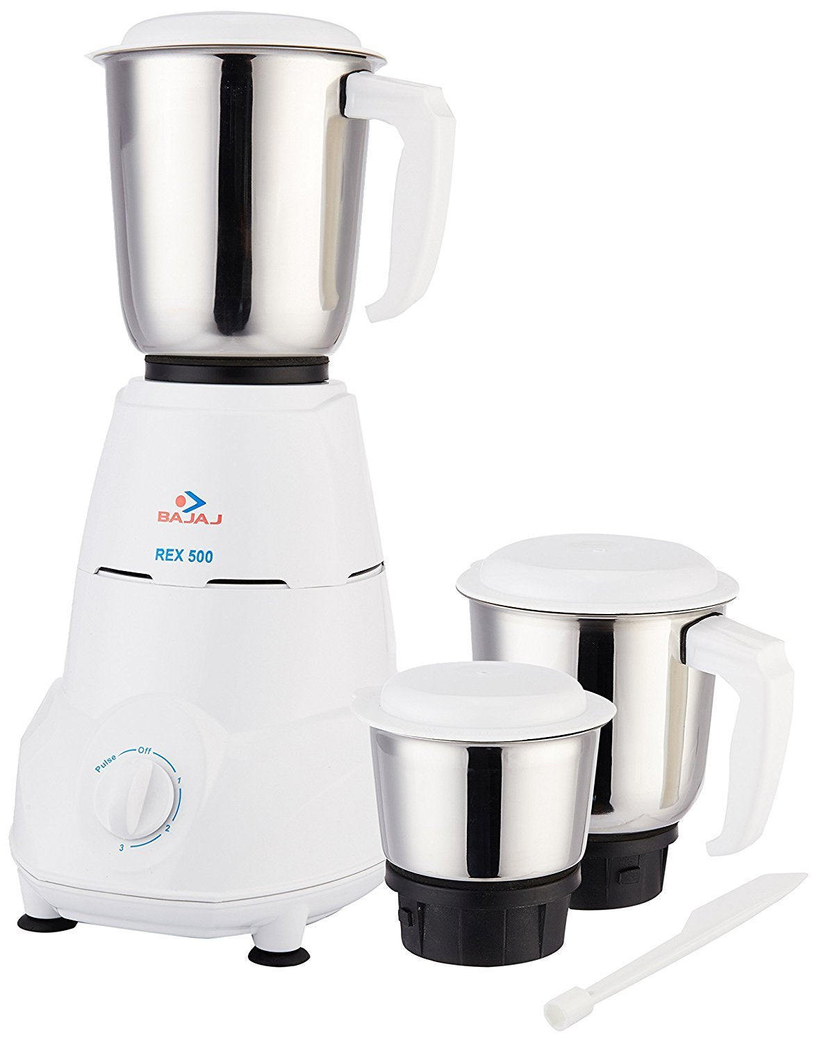 Bajaj Majesty DX 1000W Mixer Grinder and Dry Iron - White (Indian Plug)