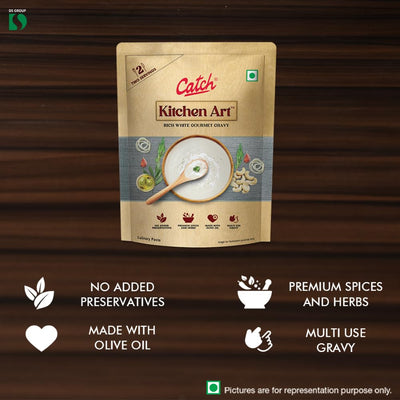 Catch Ready to Cook Rich White Gravy 100g| Easy to Cook Spice Mix