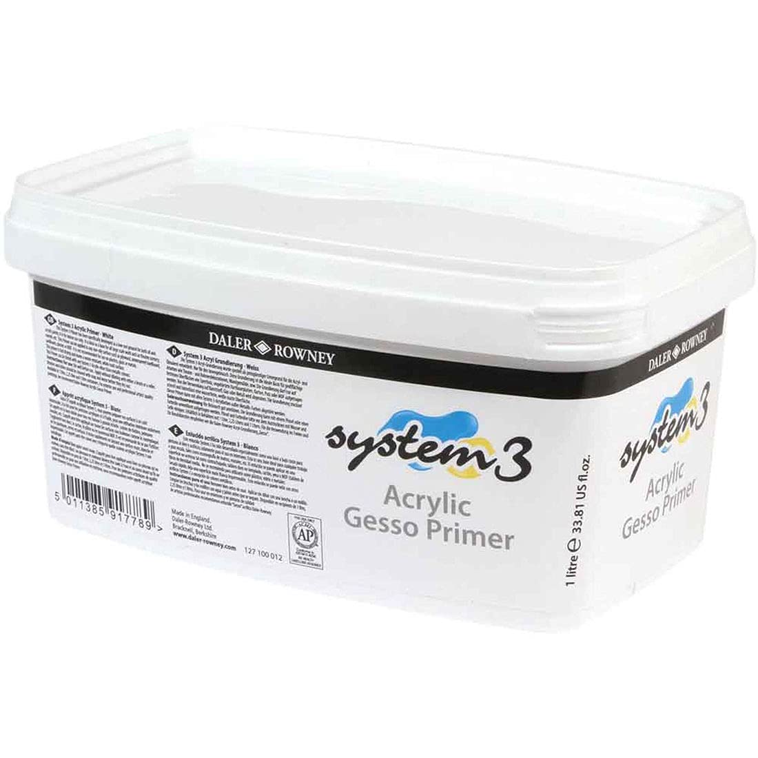 Daler Rowney System3 Acrylic Colour Medium Gesso Primer