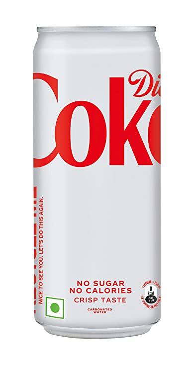 Diet Coke Soft Drink, 300ml