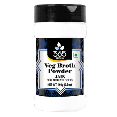 365 SPICERY JAIN Veg Broth Powder | Authentic Flavor for Soups and Broths - 100 gm