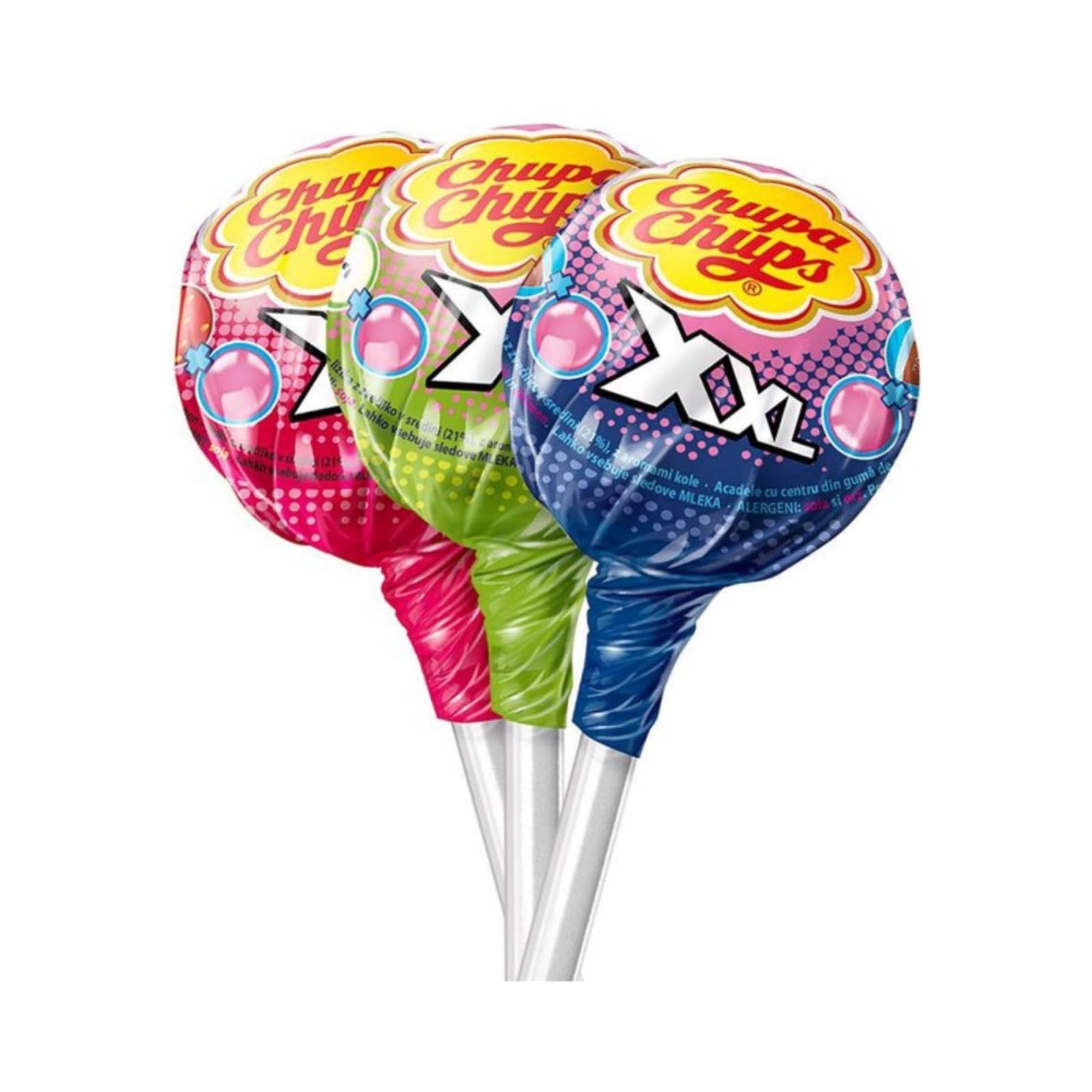Chupa Chups XXL The Biggest Bubblegum 25 Lollipops (25 X 29g), 725g