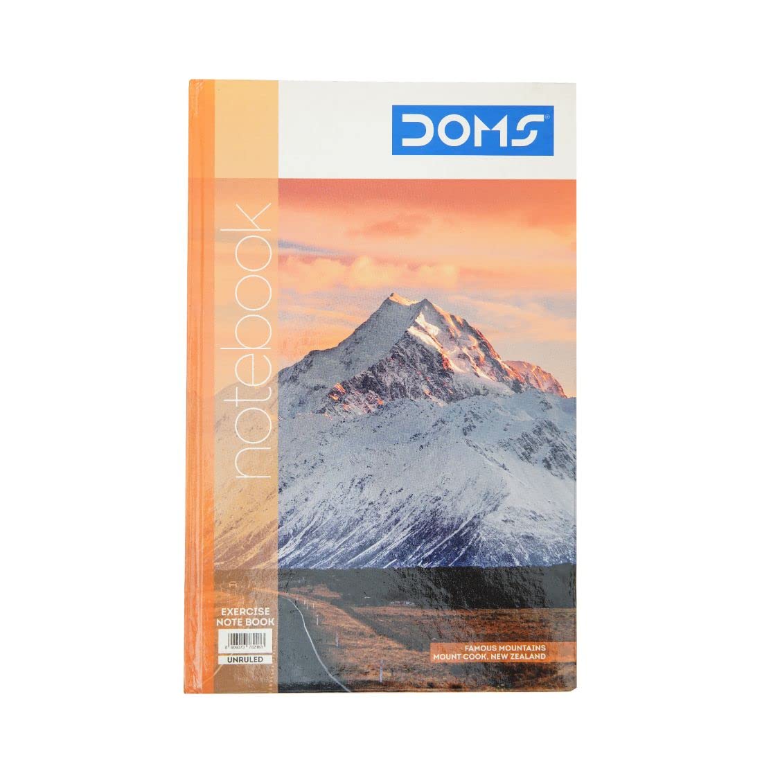 Doms Famous Mountains Series Hard Bound Notebook | Unruled, 160 Pages | 33 x 21 CM | Ideal for School, Home & Office | Pack Of 1 | Color & Design May Vary