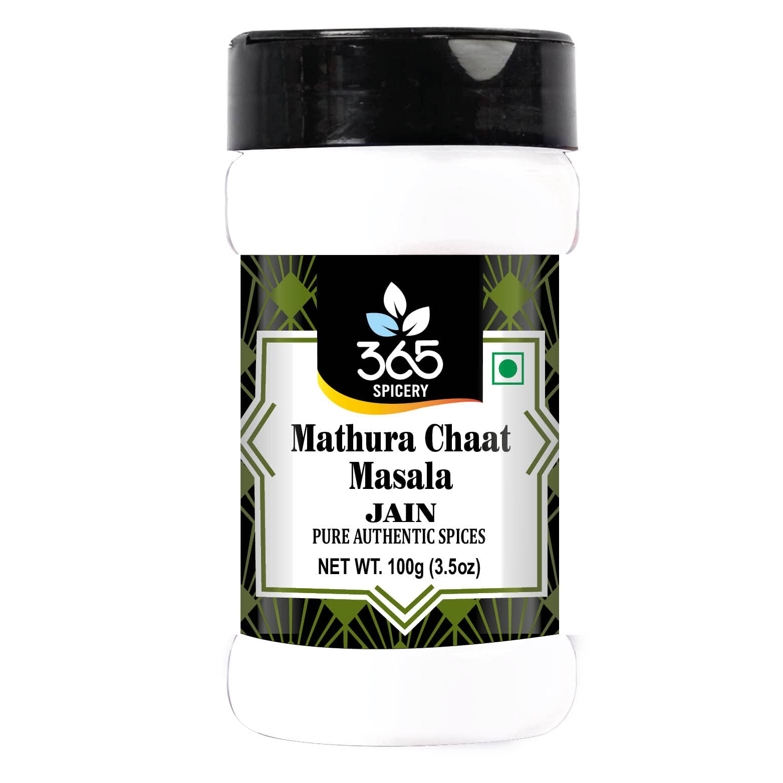 365 SPICERY JAIN Mathura Chaat Masala -100 gm, Jar