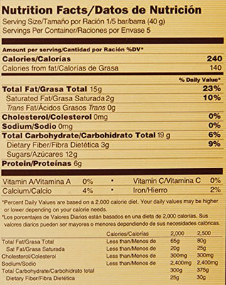 El Almendro Round Crunchy Almond Chocolate, Caramel Turron, 200G