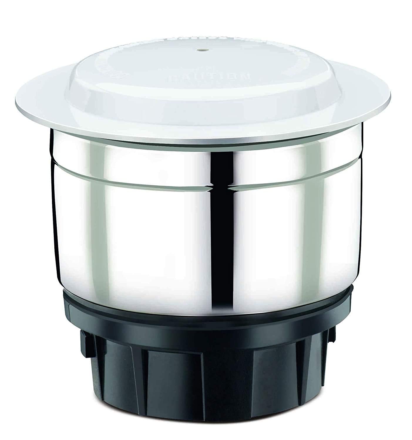 Bajaj 500 Watt GX-1 Mixer Grinder with 3 Jars- white (Indian Plug)