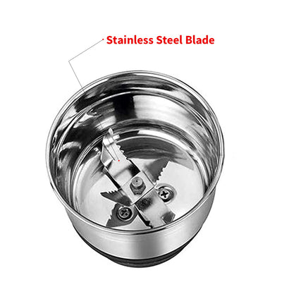 AADHIK Mixer Jar 400 ml Chutney Jar, Quality Stainless Steel Blades, Suitable for All mixer Grinder With 4 Teeth Lock- Pack Of 1