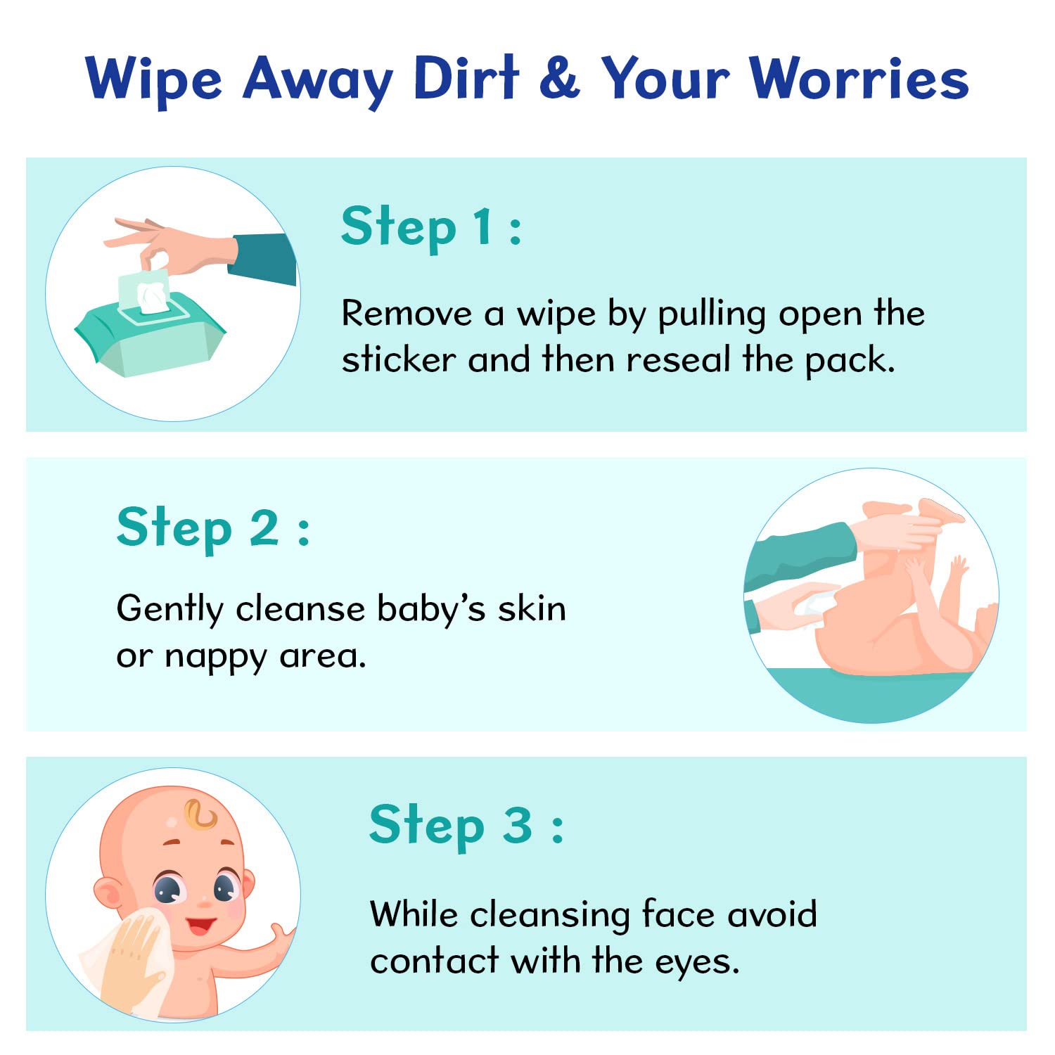Chicco Soft Cleansing Wet Baby Wipes, Ideal for Nappy, Face and Hand, Dermatologically Tested, Paraben Free, Sticker Pack of 6 (72 Sheets per Pack) 432 pcs