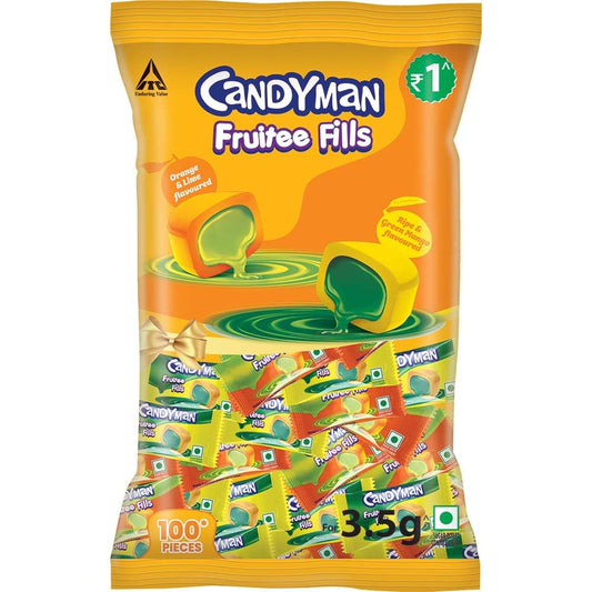 Candyman Fruitee Fills, 350g