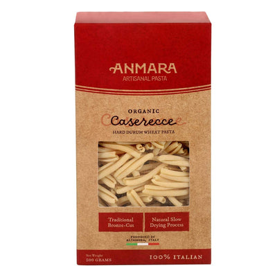 Anmara Artisanal Pasta, Organic Caserecce, Hard Durum Wheat, 500 g