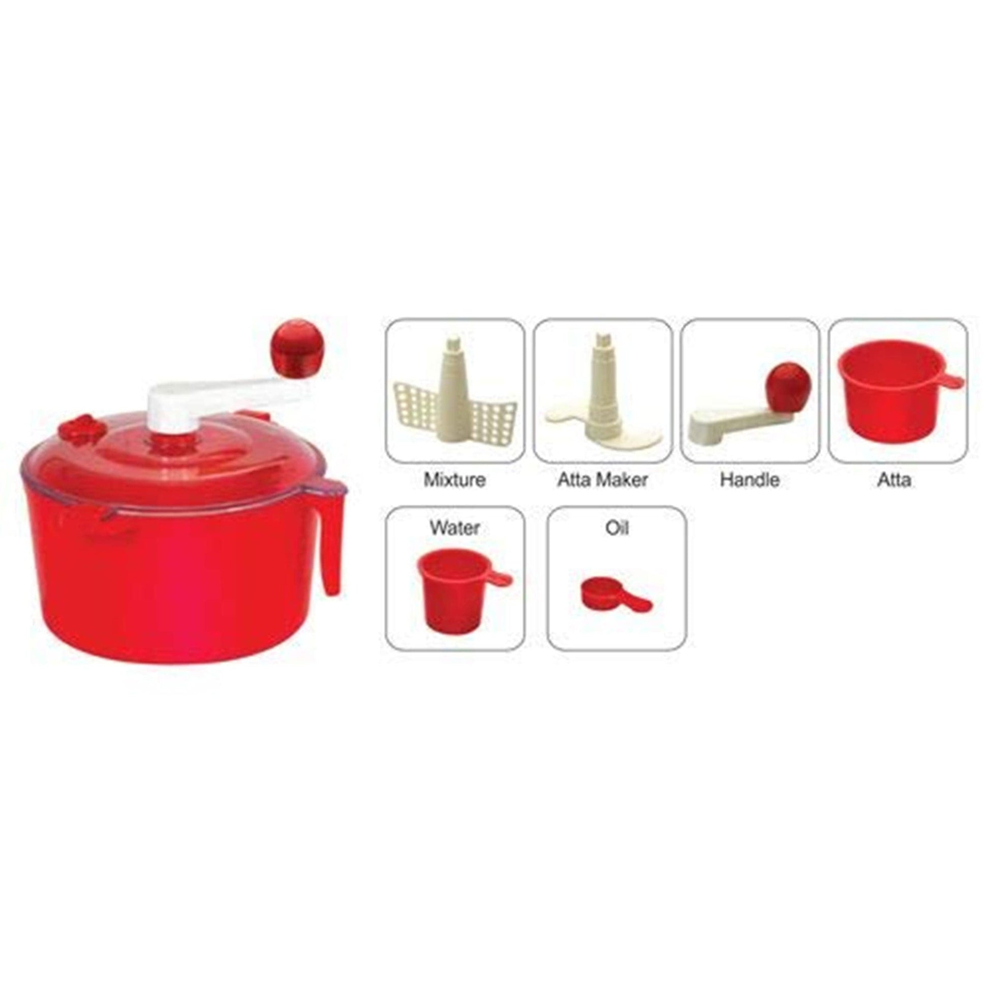 Aa-Era Dough Maker Machine with Free Measuring Cups (Aata Maker)| | Atta Maker for Kitchen | Atta Maker Combo | Atta Maker Dough | Atta Maker Dough Machine | Atta Maker Roti Maker.