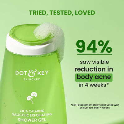 Dot & Key Cica & Salicylic Daily Exfoliating Shower Gel