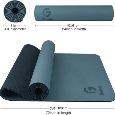 Premium Dual Colour Yoga Fitness Mat