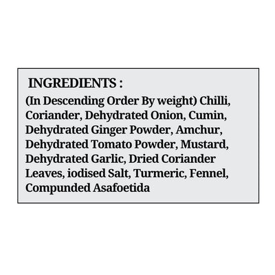 365 SPICERY Veg Gravy Mix Masala | Authentic Flavor for Indian & International Cuisines - 100 gm