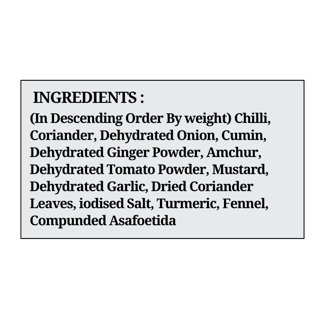 365 SPICERY Veg Gravy Mix Masala | Authentic Flavor for Indian & International Cuisines - 100 gm