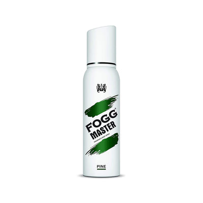 4x Fogg Master Pine No Gas Deodorant for Men, Long-Lasting Perfume Body Spray, 150ml each - Pack of 4