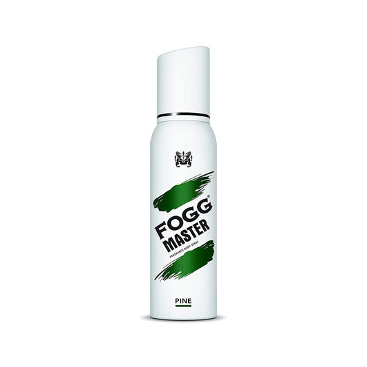 4x Fogg Master Pine No Gas Deodorant for Men, Long-Lasting Perfume Body Spray, 150ml each - Pack of 4