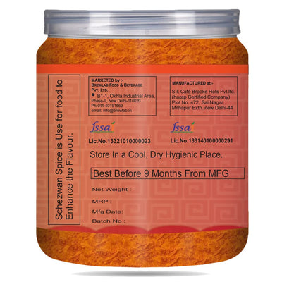 Brew Lab Schezwan Fried Rice Masala | Ready to Use | No MSG | Authentic Taste (500GM)
