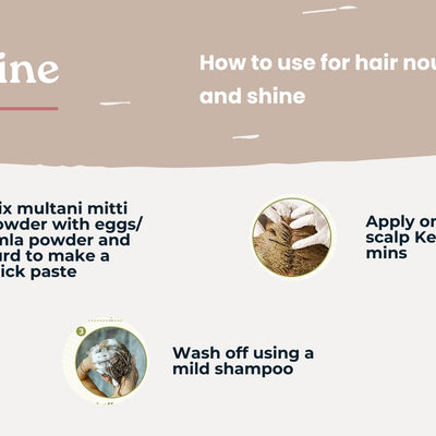 Natural Multani Mitti Stone Form, Fuller's Earth/Calcium Bentonite Clay for All Skin Type | (Multani Mitti Stone 849 Gram)