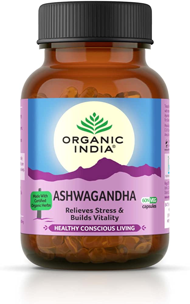 Organic India Ashwagandha 180 Cap