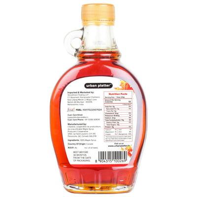 Urban Platter Pure Maple Syrup, 250ml [Product of Canada, Grade A, Robust Taste]