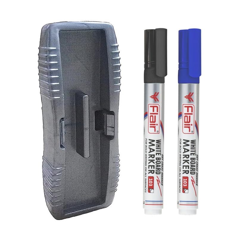 Flair Creative Series 103 White Board Duster Marker Set