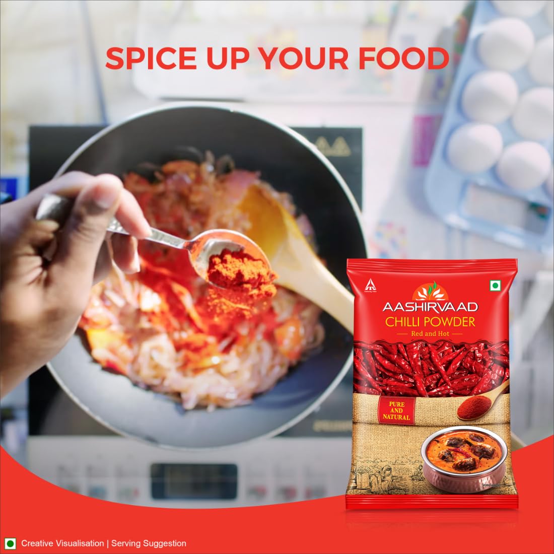 Aashirvaad Chilli Powder, 100g