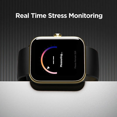 boAt Xtend Smart Watch with Alexa Built-in, 1.69” HD Display, Multiple Watch Faces, Stress Monitor, Heart & SpO2 Monitoring, 14 Sports Modes, Sleep Monitor, 5 ATM & 7 Days Battery(Pitch Black)