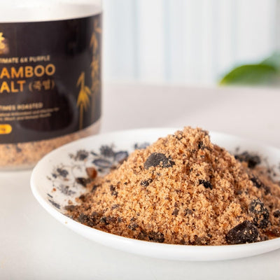 7VED Bamboo Salt, 1kg - Antioxidant, Anti-inflammatory, Supports Joint & Bone Health, Heart Health, Immune Booster, Detoxifier, Alkalizing Effect