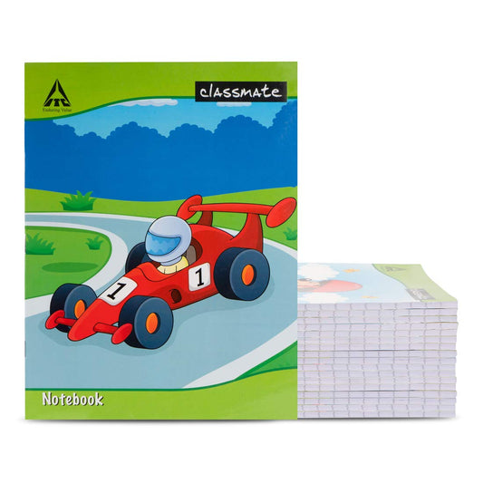 Classmate Notebook - 1 Cm Square ruling, 120 Pages Soft Cover, 140GM