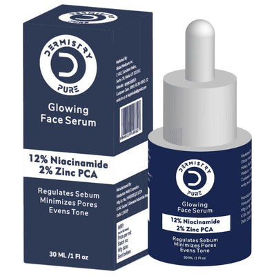 Dermistry Pure 1% Ceramides + 2% Hyaluronic Acid Barrier Repair Face Serum for Sensitive & Dry Skin Glowing Hydrating Soothing Deep Moisturizer UV Protection 30ml