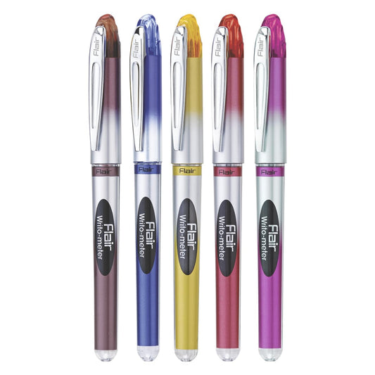 Flair 0.6mm Writo Meter Ball Pen
