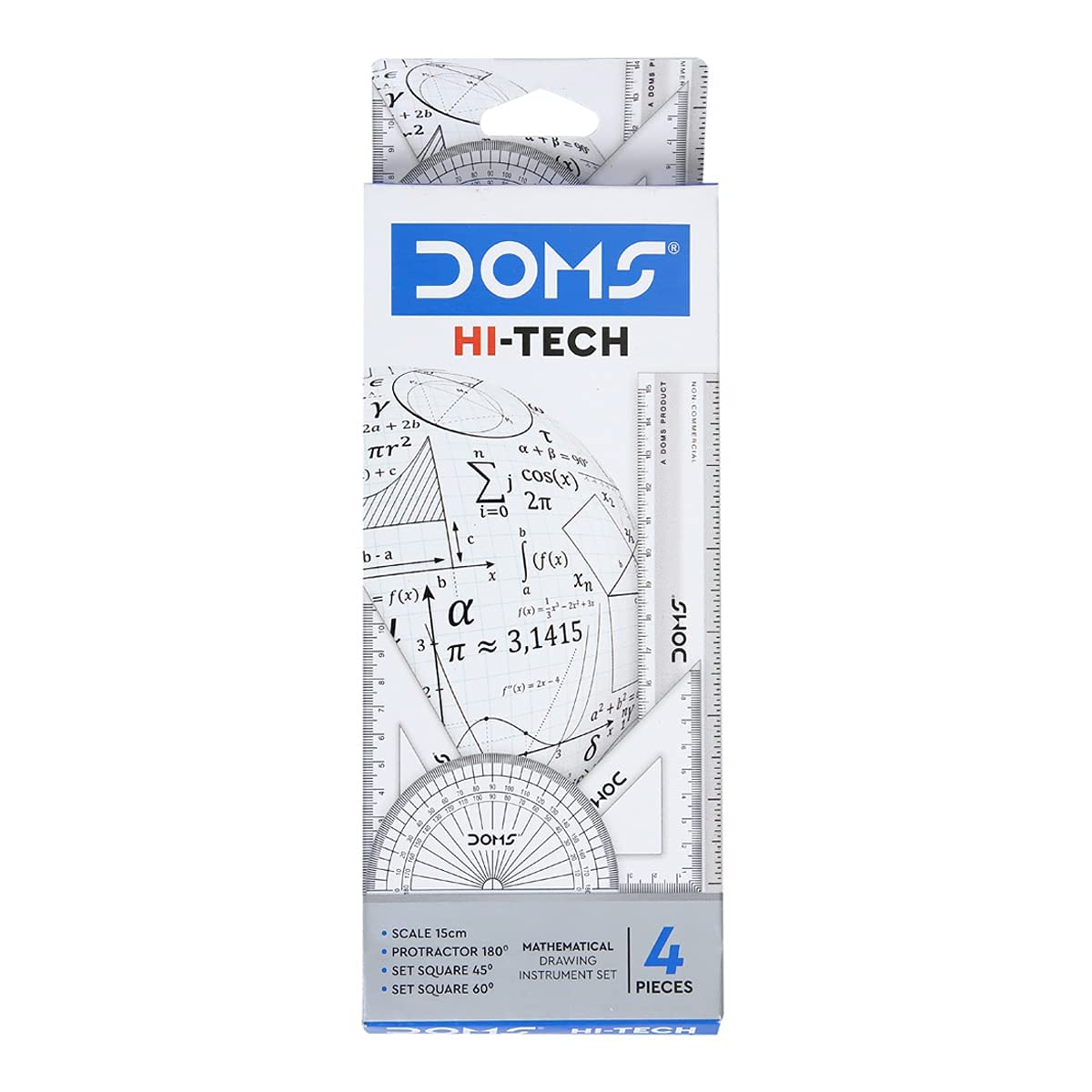 Doms Hi-Tech Mathematical Instruments Set
