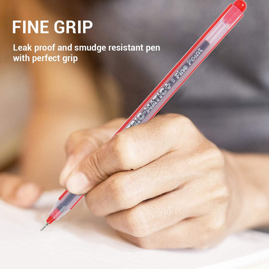 Doms Trio-Matic + Ball Point Pens - Red