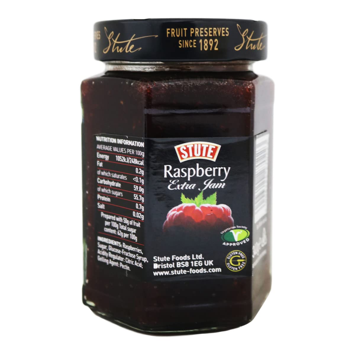 Stute Raspberry Conserve, 12 oz ℮ 340 g
