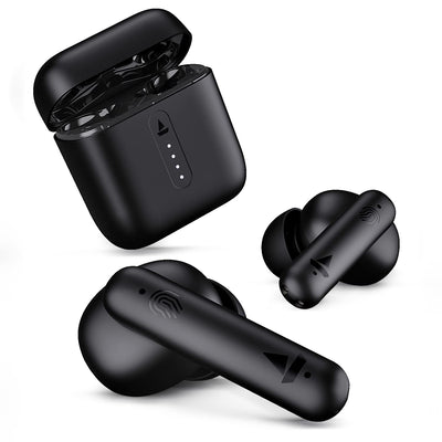 boAt Airdopes 141 Bluetooth Truly Wireless in Ear Headphones  (Bold Black)
