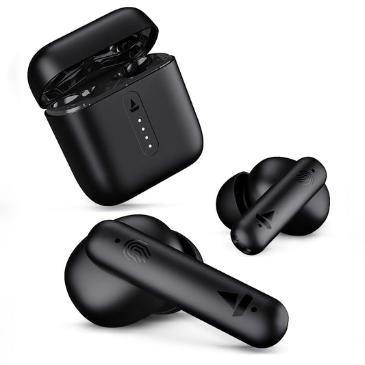 boAt Airdopes 141 Bluetooth Truly Wireless in Ear Headphones  (Bold Black)