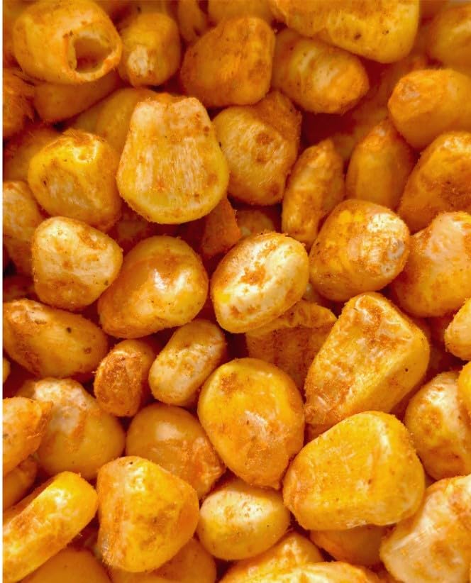 Moon Freeze Dried Peri Peri Crispy Corn 20g Pack of 03 |Not Baked or Fried | No GMO |No Oil & Preservatives | Healthy Snacks | High Protein | Source of Fiber | Gluten-Free | Low Fat | Assorted Pack | 100% Natural Light & Crispy Corn