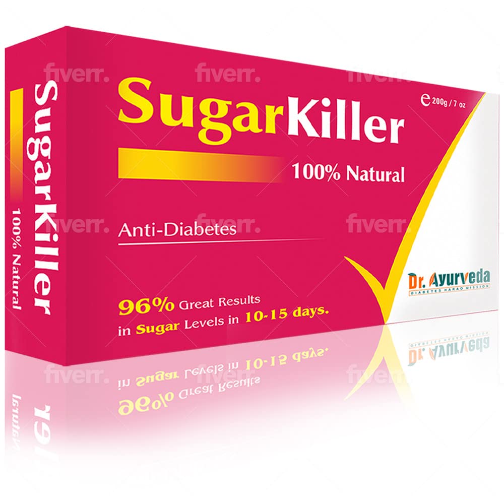 Dr. Ayurveda’s Sugar Killer Natural Powder | Power of 24 Herbs   | 100% Pure & Herbal Powder - 400Grams