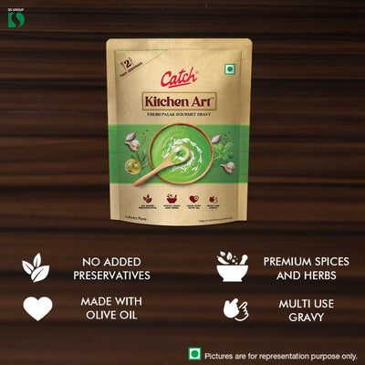 Catch Ready to Cook Palak Gravy 100g| Spice Mix| Easy to Cook